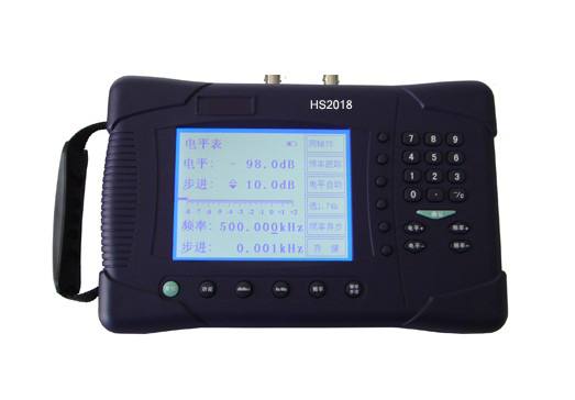 HS2018手持式電平及高頻保護(hù)通道綜合測試儀