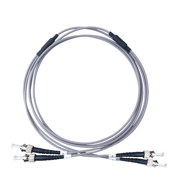 單芯多模礦用鎧裝光纖尾纖跳線ST-MM-5M